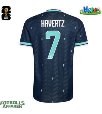Tyskland Kai Havertz #7 Bortatröja VM 2026 Kortärmad